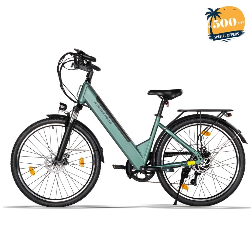 AVDLBIKE A32 26″ City Electric Bike for Adults – 250W, Shimano 7-Speed, 40–60 km