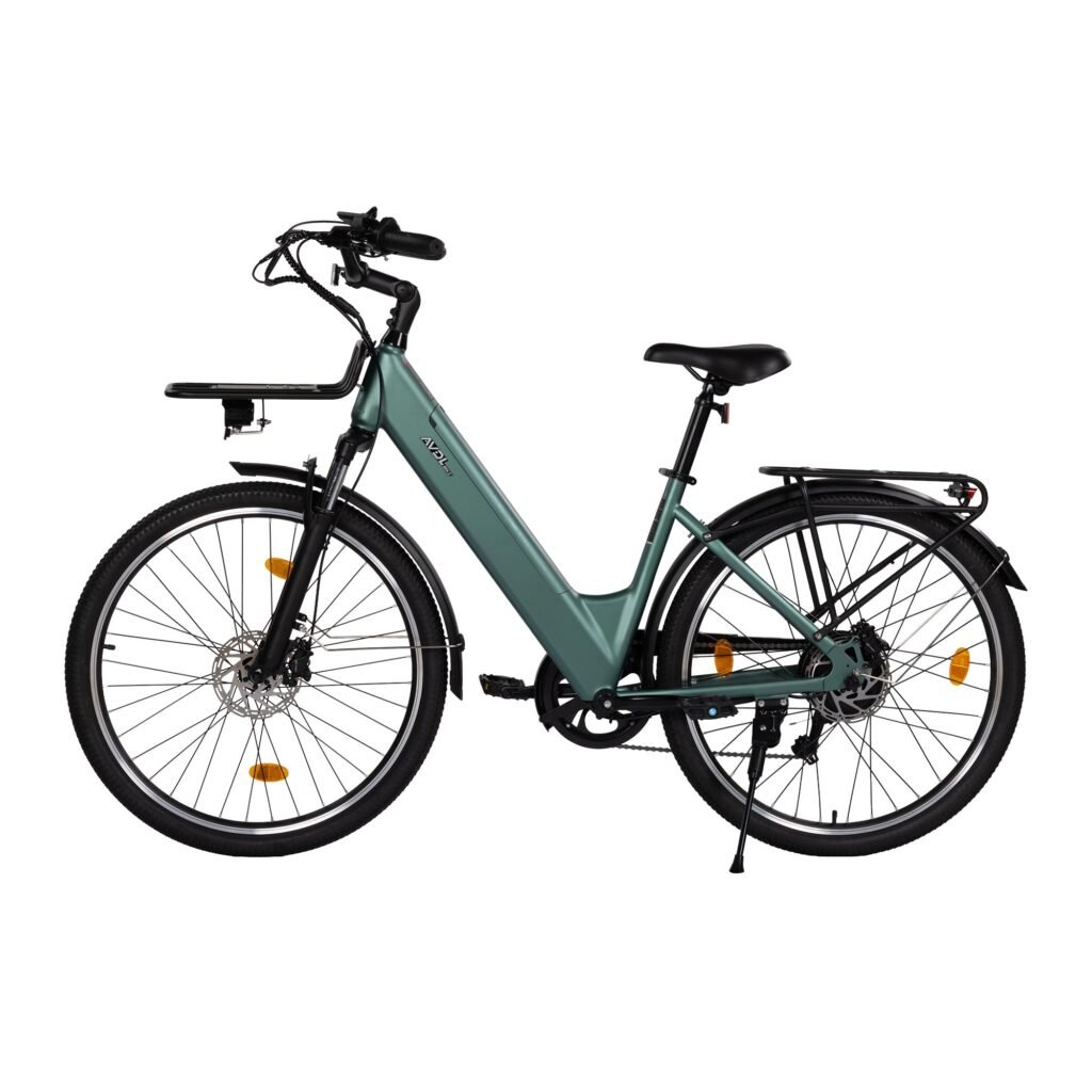 AVDLBIKE C11 27.5″ City E-Bike | Hydraulic Disc Brakes | 36V 15.6Ah | Front & Rear Rack